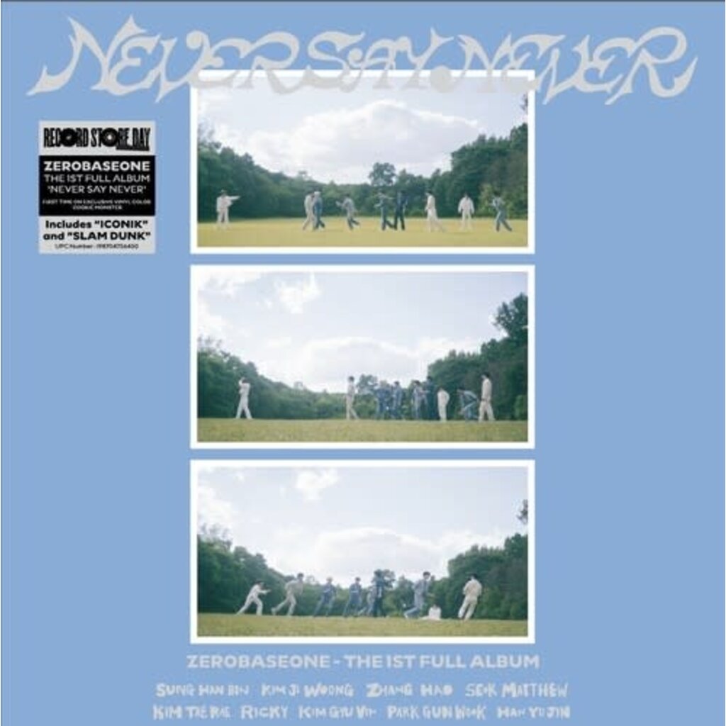 ZEROBASEONE / NEVER SAY NEVER (BLUE VINYL) (RSD)