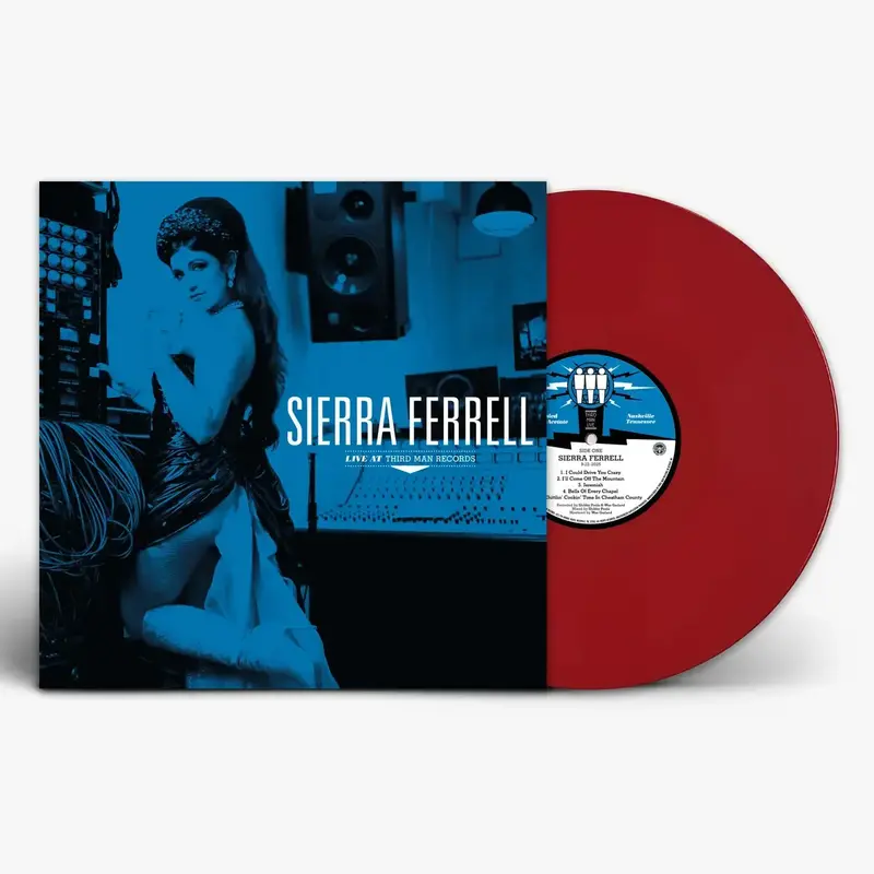 FERRELL,SIERRA / SIERRA FERRELL LIVE AT THIRD MAN RECORDS (OPAQUE RED VINYL)