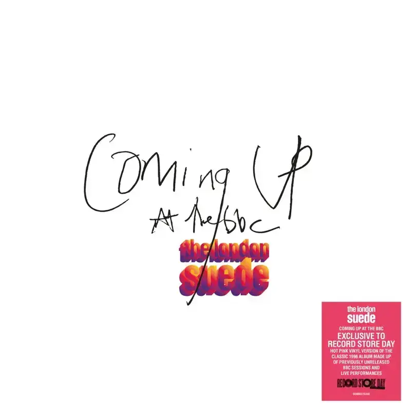 LONDON SUEDE / COMING UP AT THE BBC - HOT PINK VINYL ( RSD)