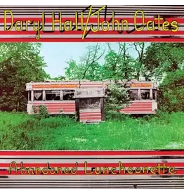 HALL, DARYL & JOHN OATES / ABANDONED LUNCHEONETTE (CLEAR RED VINYL/LIMITED)