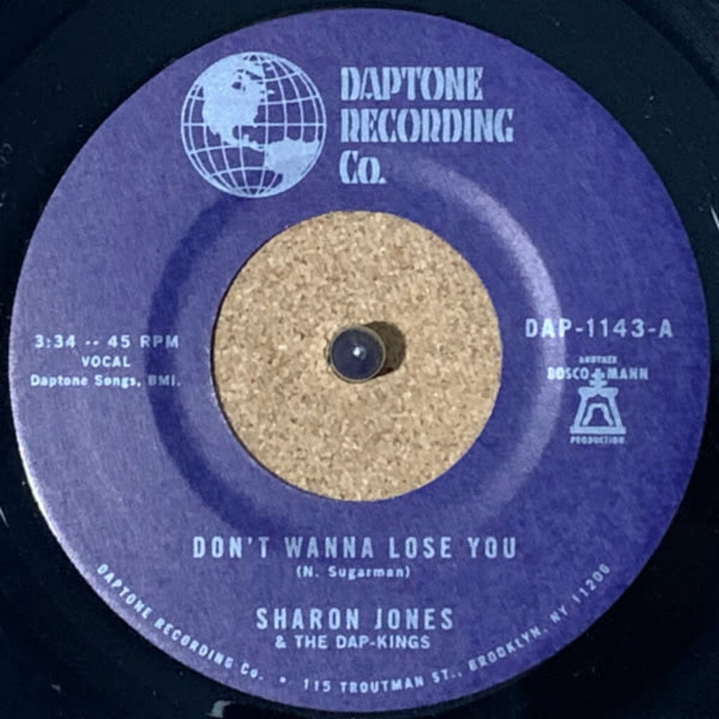 JONES, SHARON & THE DAP KINGS / Don't Want To Lose You 7"