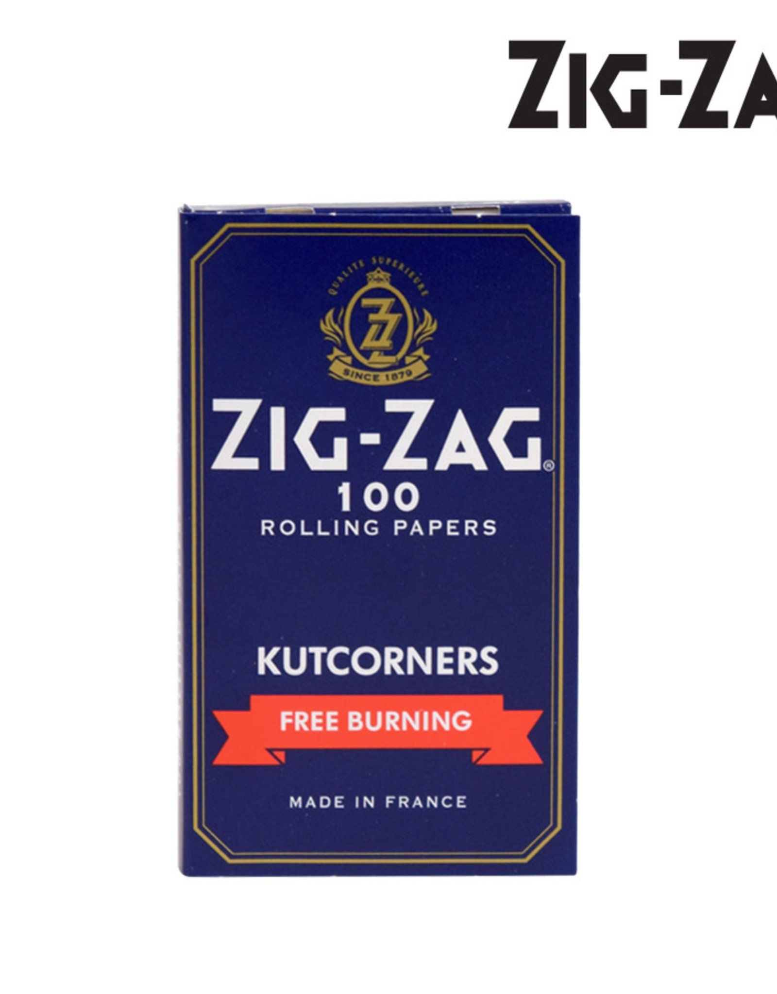 Zig Zag Papers - Blue Kutcorners