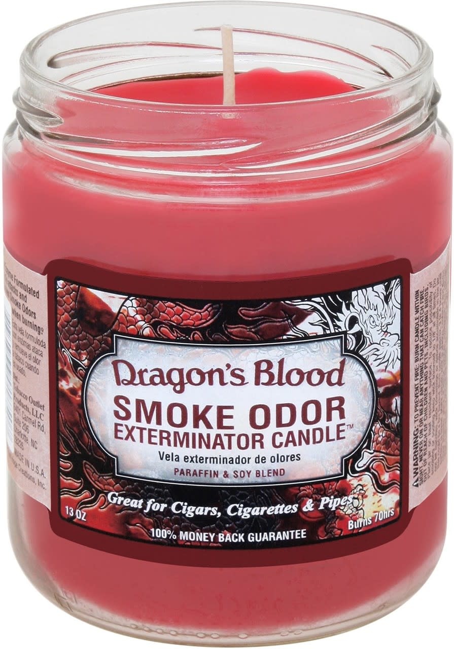 Smoke Odor Smoke Odor 13oz. Candle Dragon's Blood BOB Headquarters