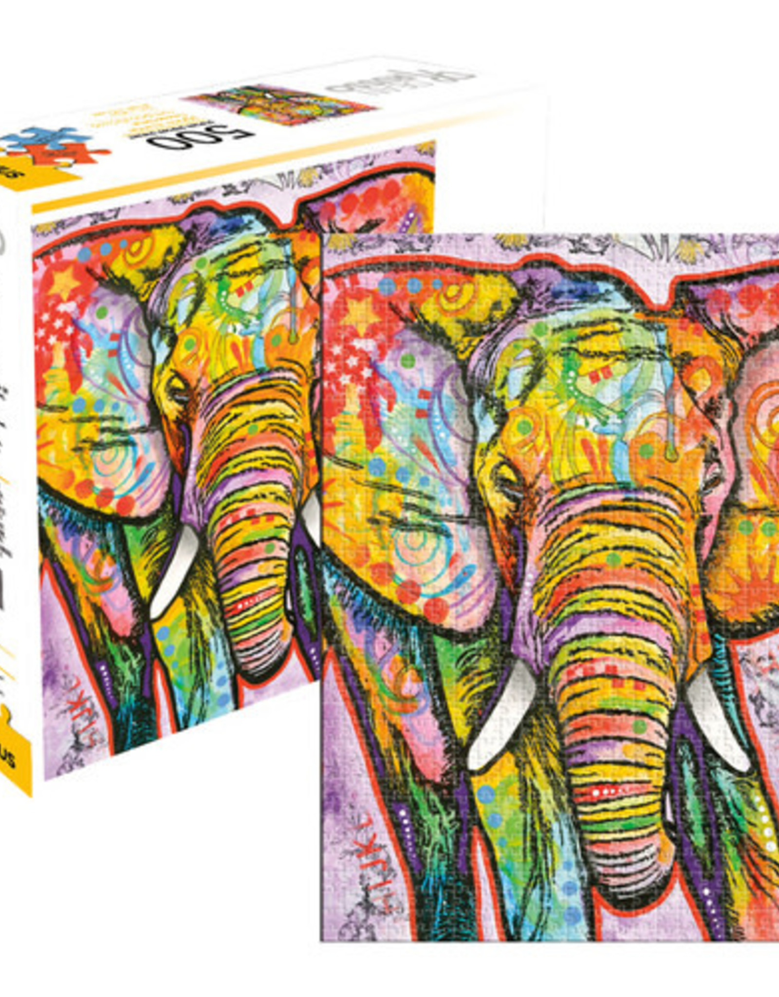 Dean Russo Elephant Puzzle - 500 Piece