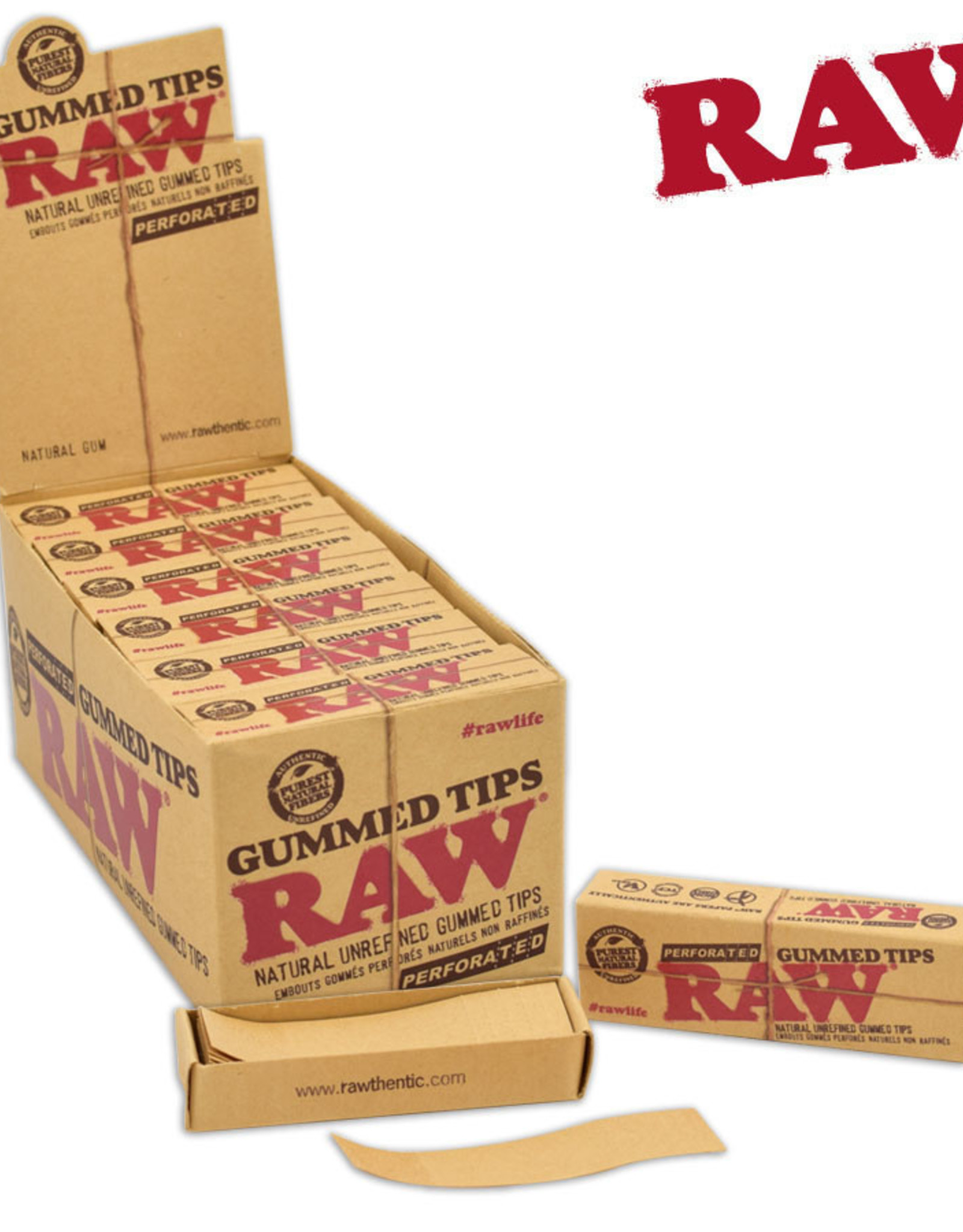 Raw Tips - Gummed