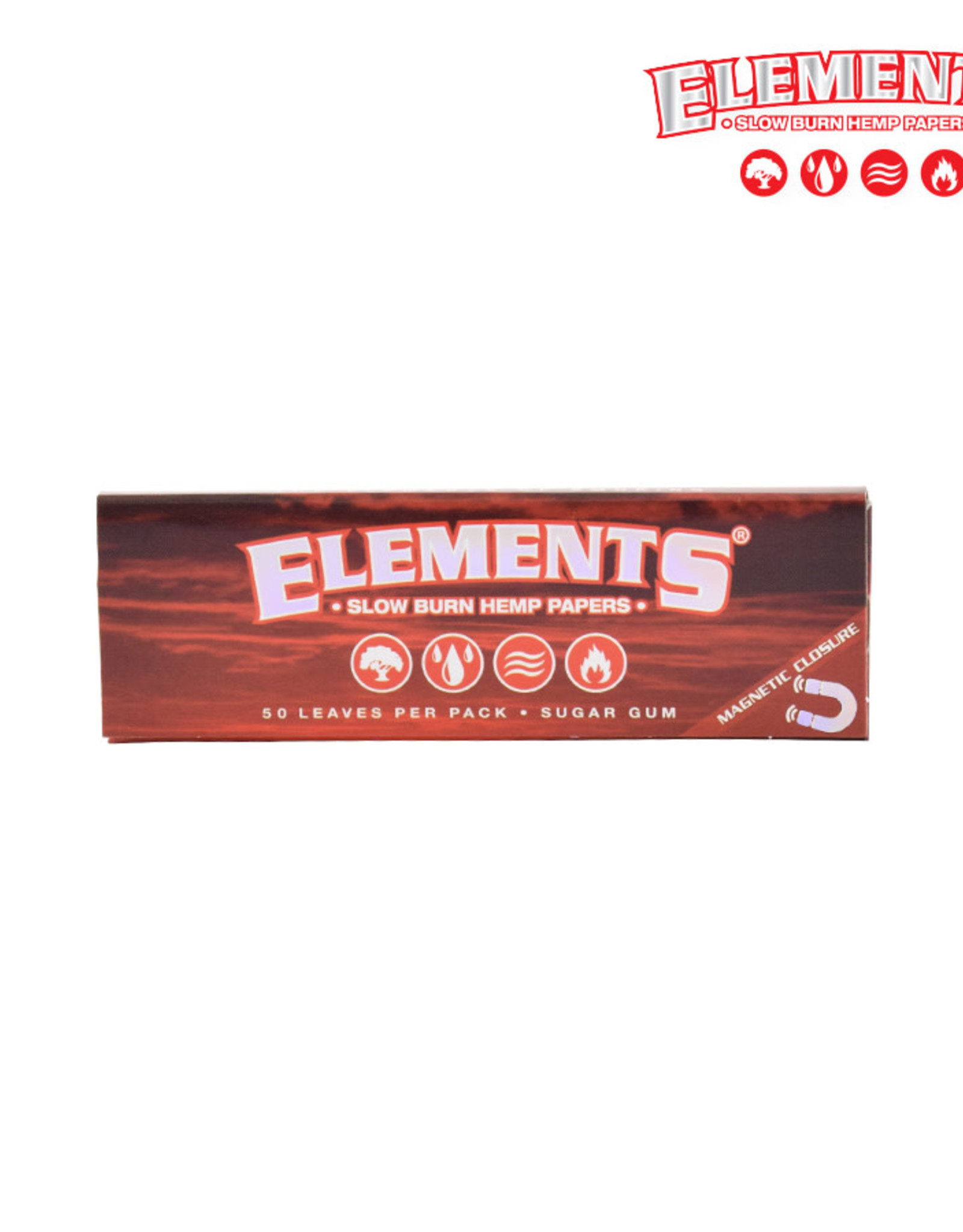Elements 1.25 Papers - Red