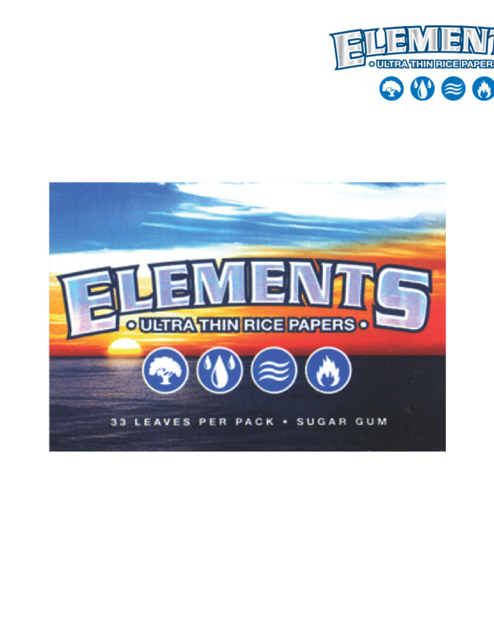 Elements Single Wide Papers - Rice