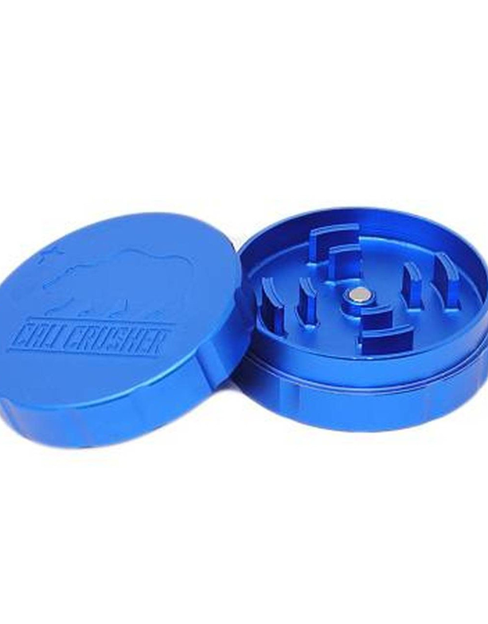 Cali Crusher 2.0 Quicklock 2.35" 2-Piece Grinder - Blue