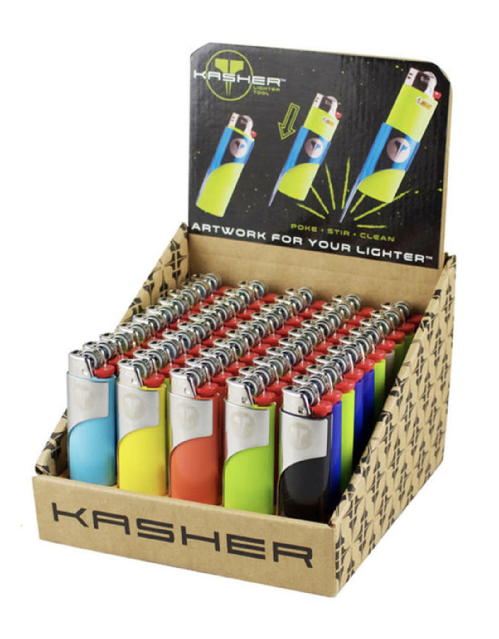 Kasher with Bic Lighter