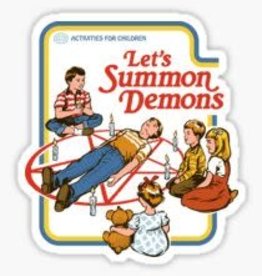 Let's Summon Demons Sticker