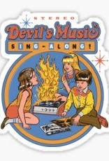 Devil's Music Sing-a-Long Sticker