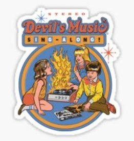 Devil's Music Sing-a-Long Sticker