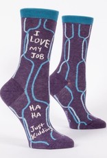 I Love My Job Crew Socks