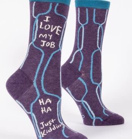 I Love My Job  Crew Socks