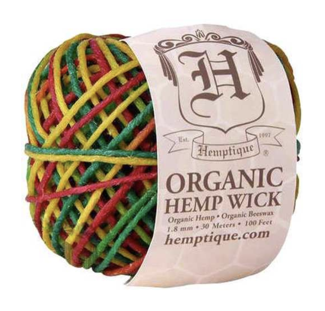 What is Hemp Wick & Where to Buy Best Organic Hemp Wick - Hemptique