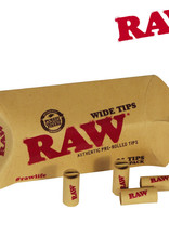 RAW RAW Wide Prerolled Tips (21 Pack)