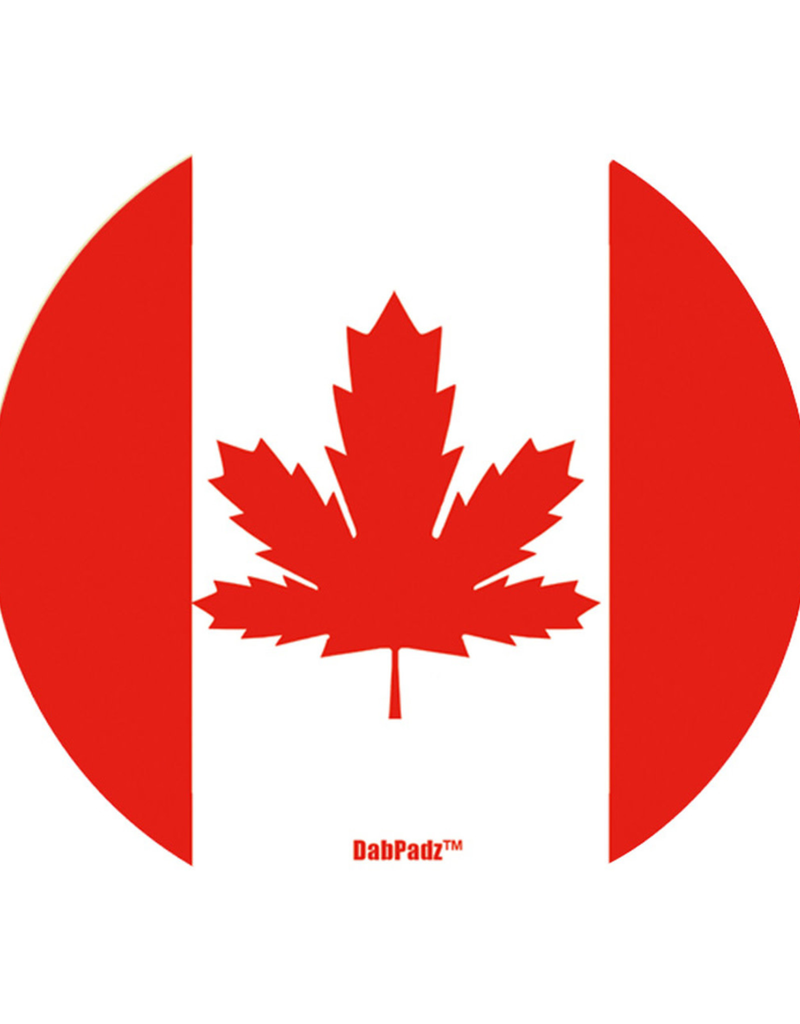 5" Canada Dab Mat by DabPadz