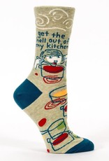 Get The Hell Out Crew Socks