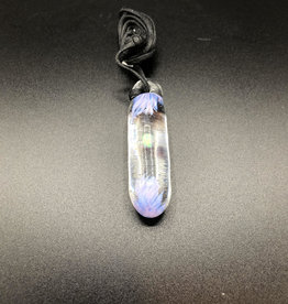 Tidal Anemone Double with Large Tumbled Opal By Glasea