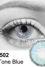 3 Tone Blue Contact Lenses