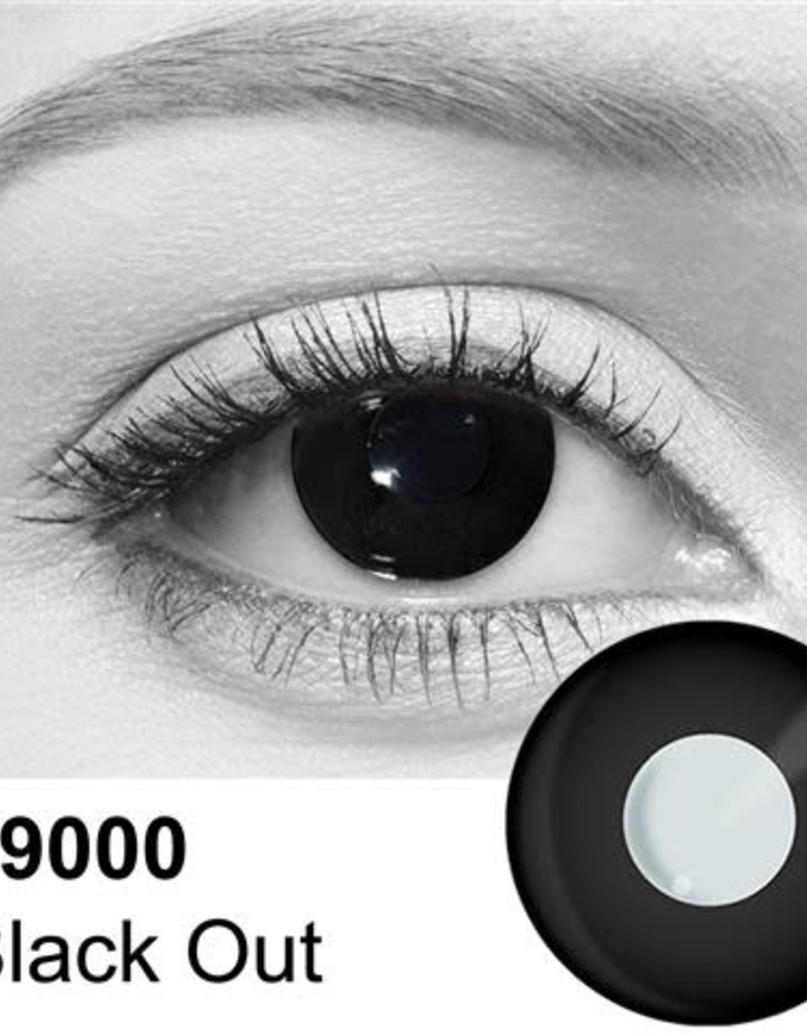 Black Out Contact Lenses