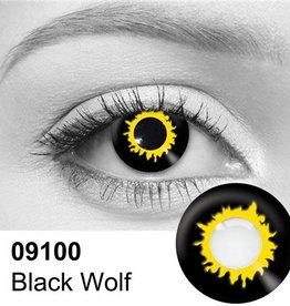 Black Wolf Contact Lenses