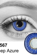 Deep Azure Contact Lenses