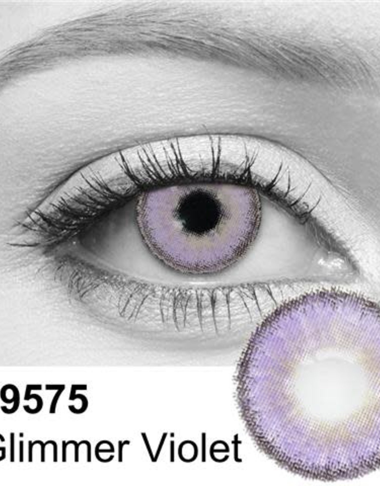 Glimmer Violet Contact Lenses