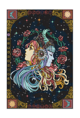 60" x 90" 3D Tapestry - Celestial Zodiak