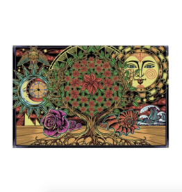 60" x 90" 3D Tapestry - Flower of Life