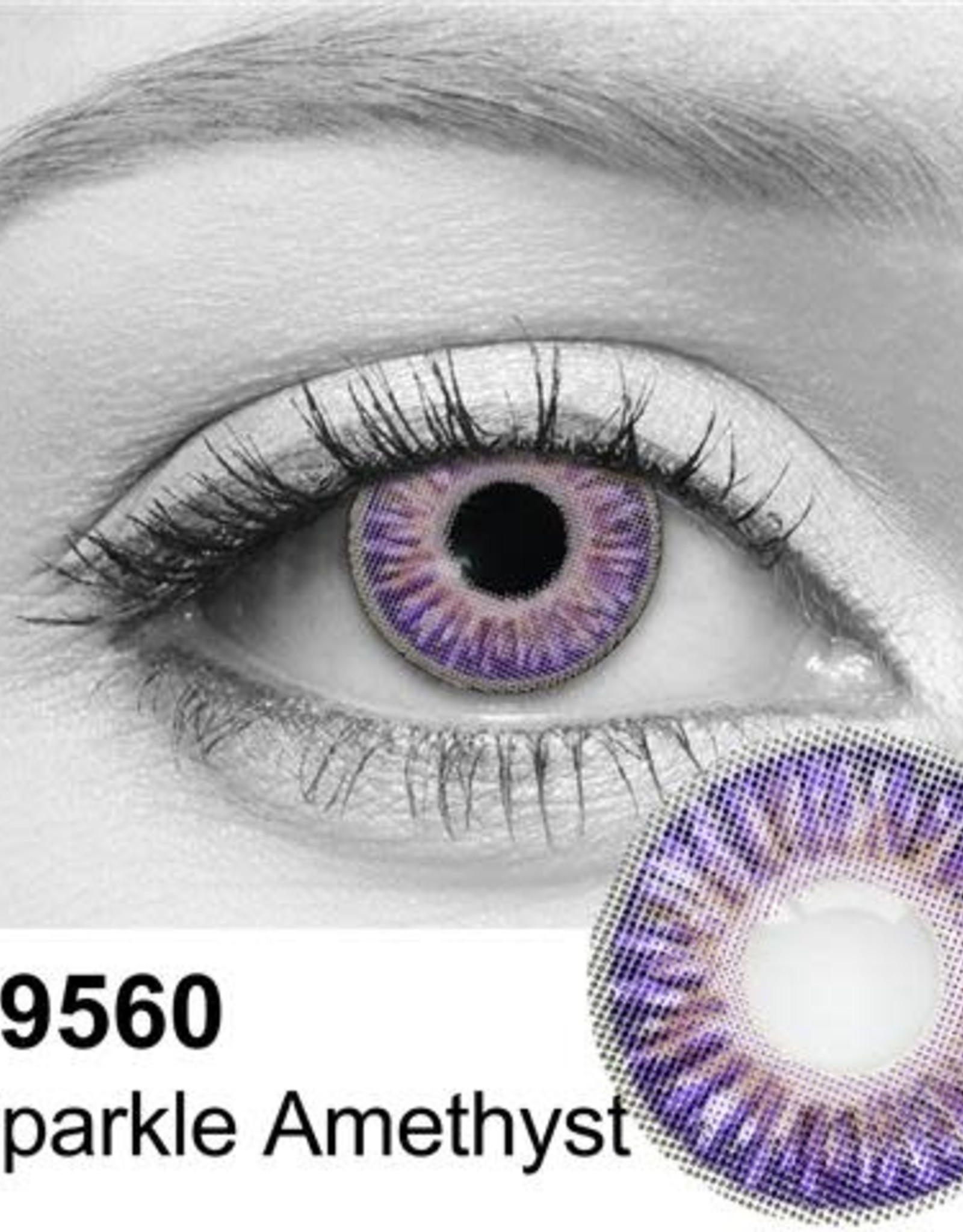 Sparkle Amethyst Contact Lenses