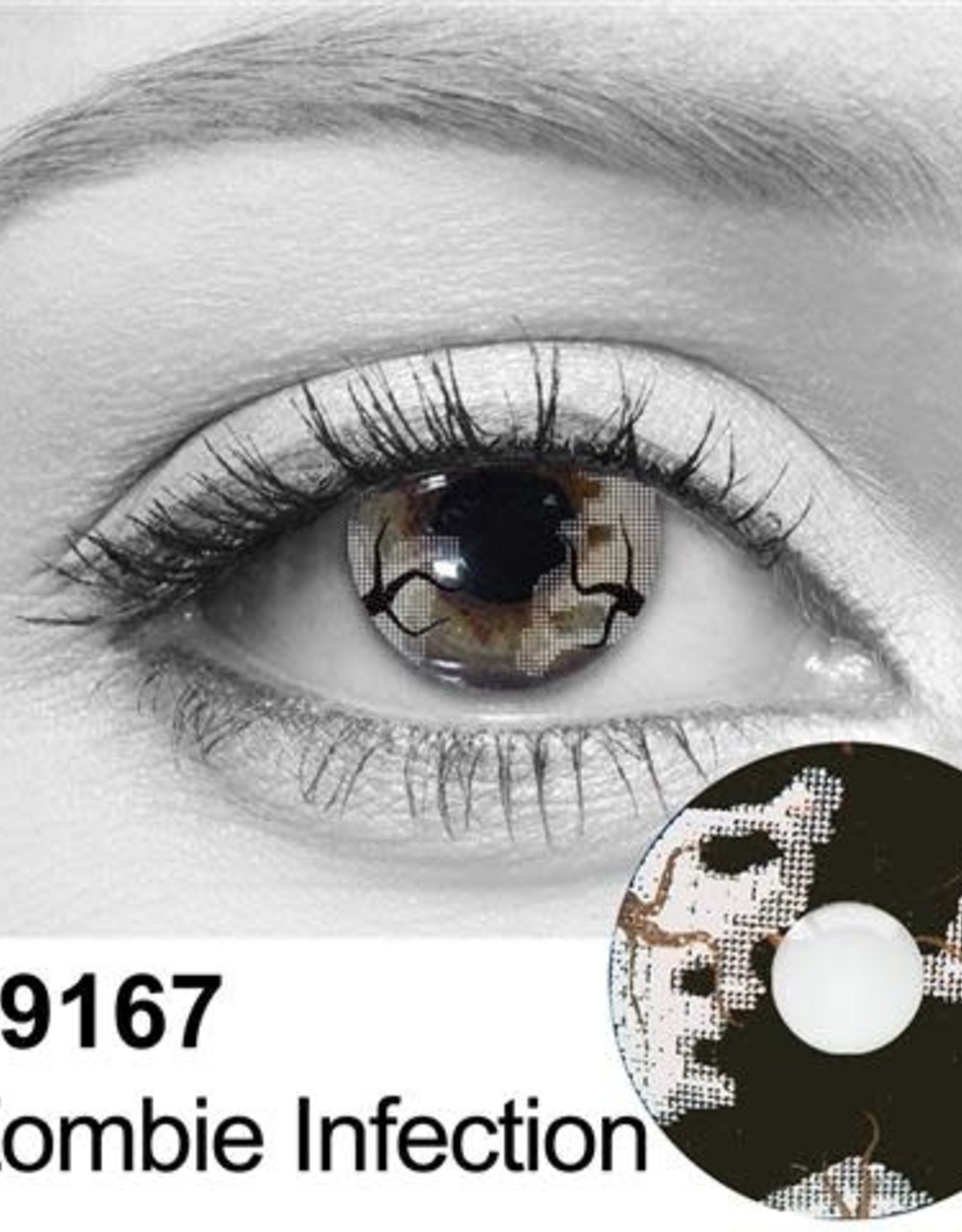 Zombie Infection Contact Lenses
