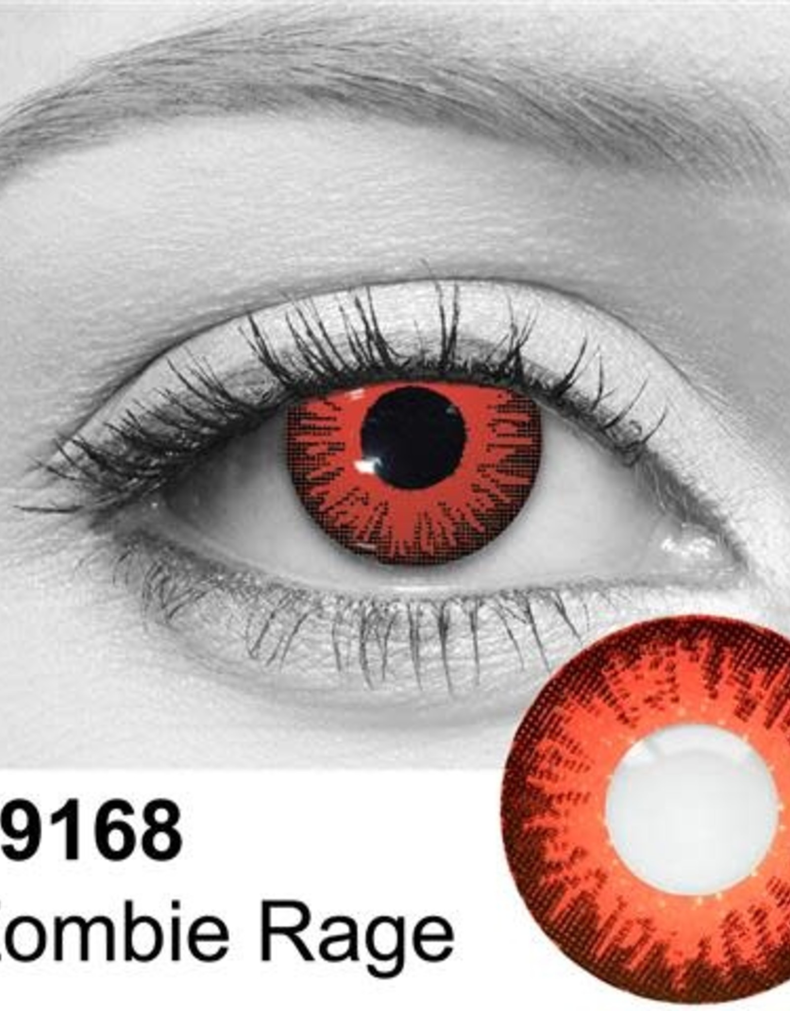 Zombie Rage Contact Lenses