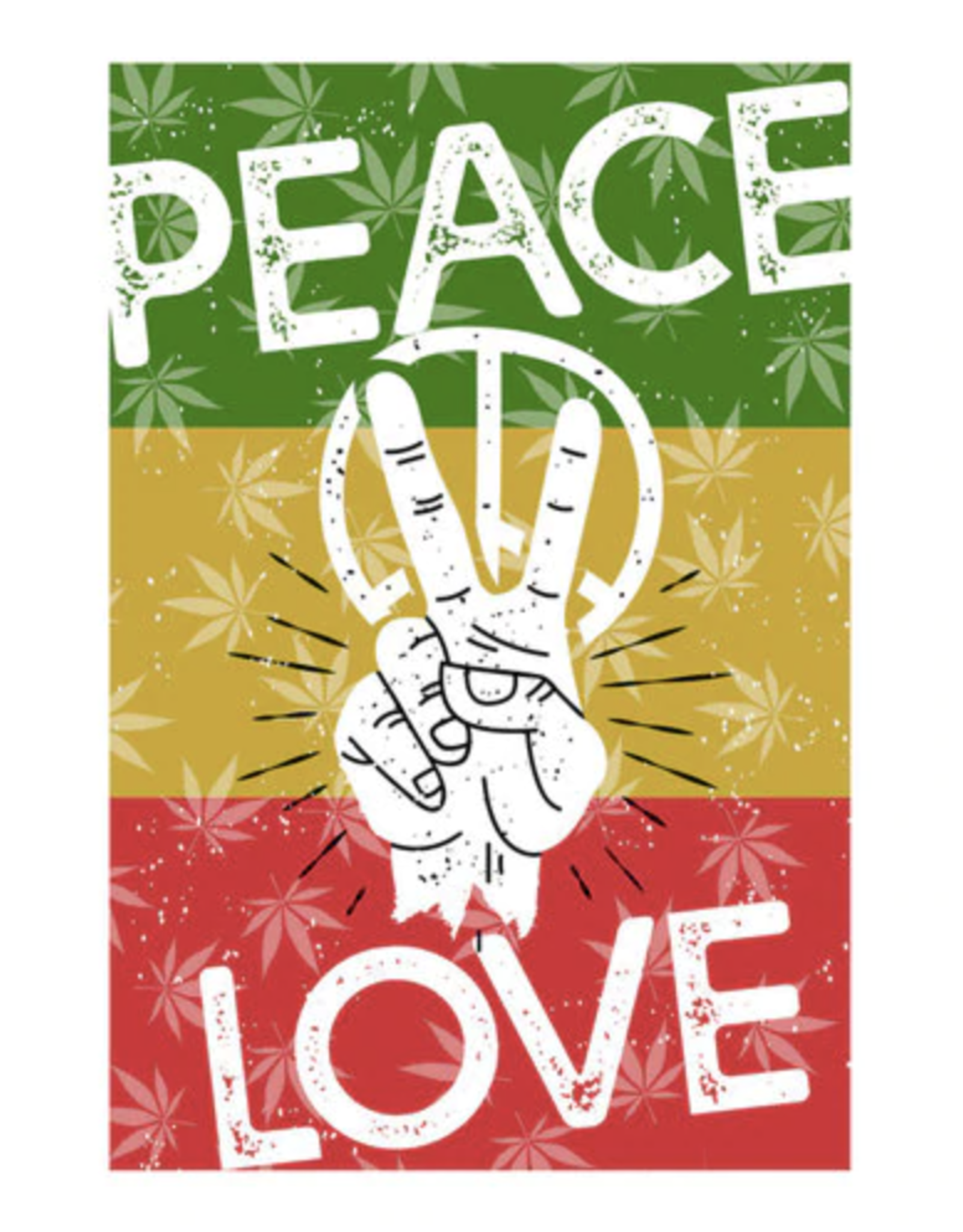 24" x 36" Tapestry - Peace & Love