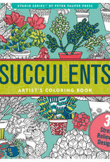 Adult Colouring Book: Succulents