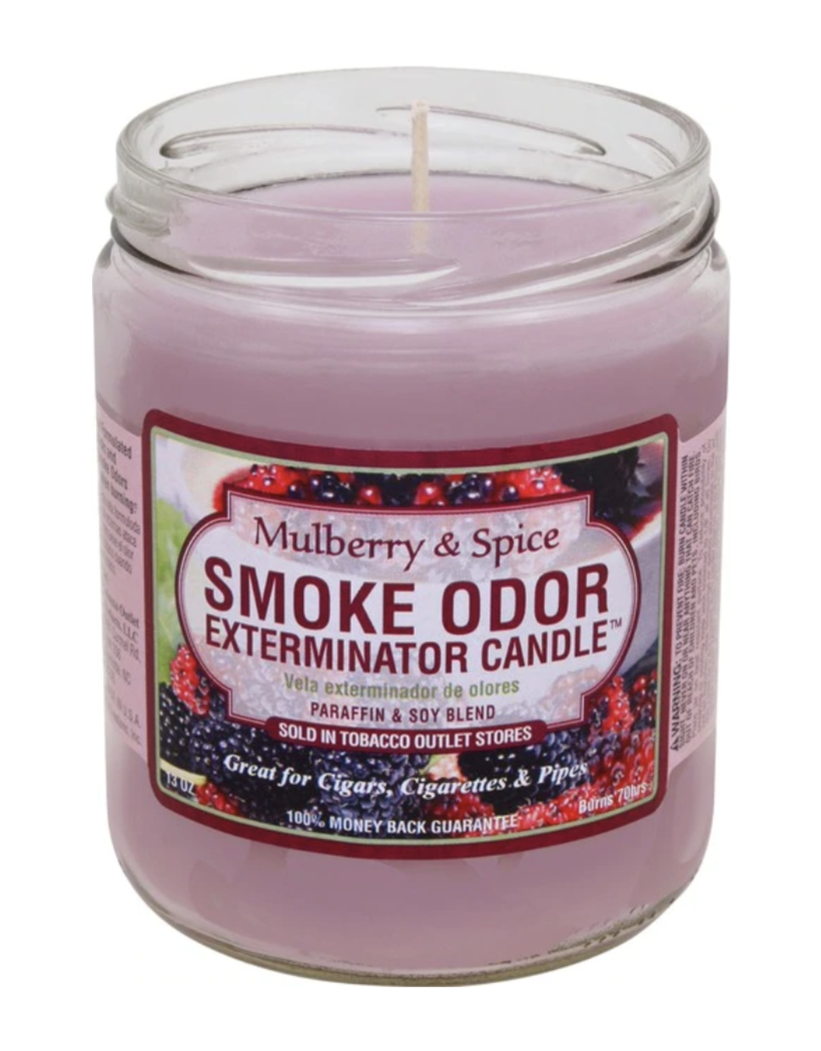 Smoke Odor 13oz. Candle - Mulberry & Spice