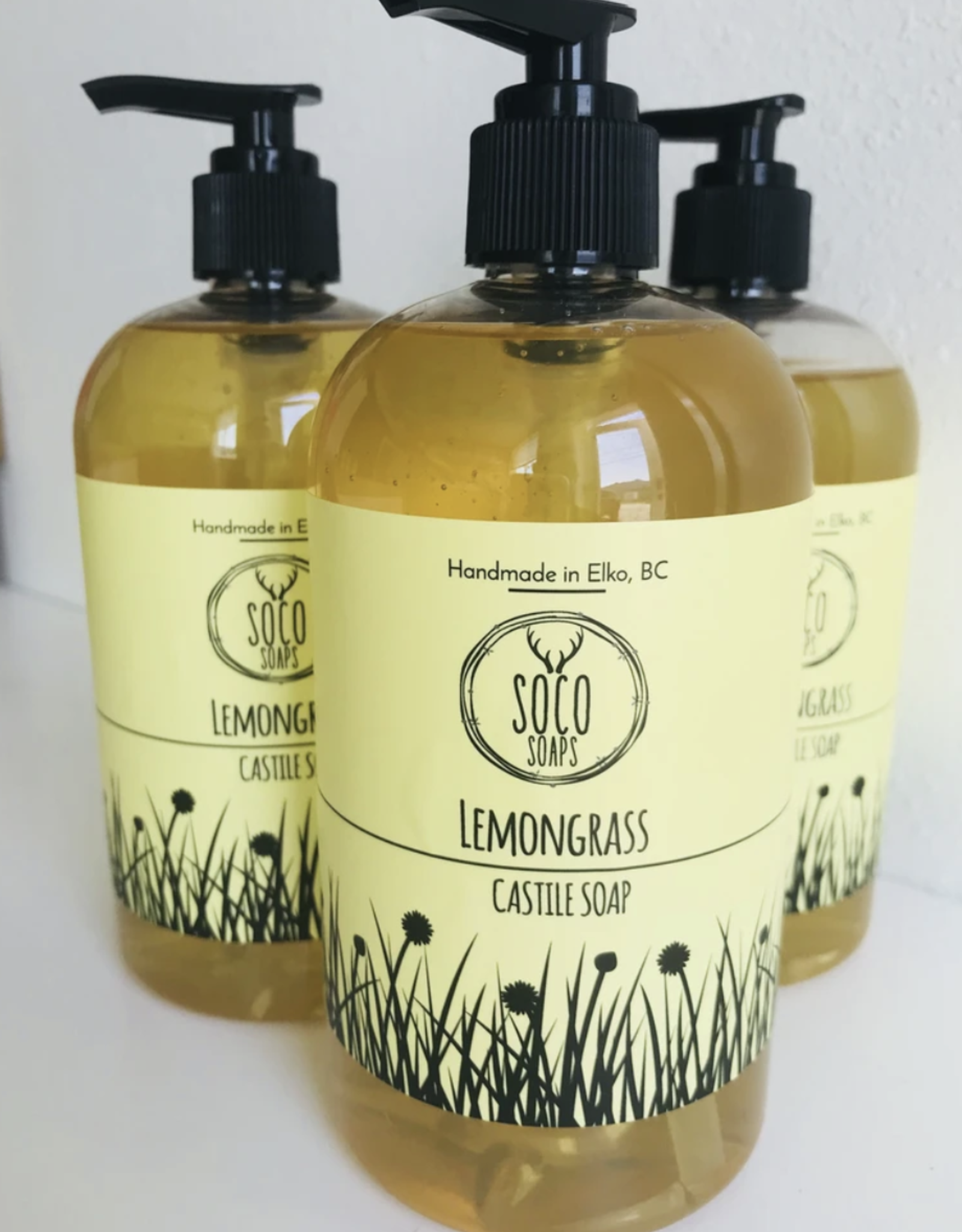 Lemongrass Castile Soap by Soco Soaps