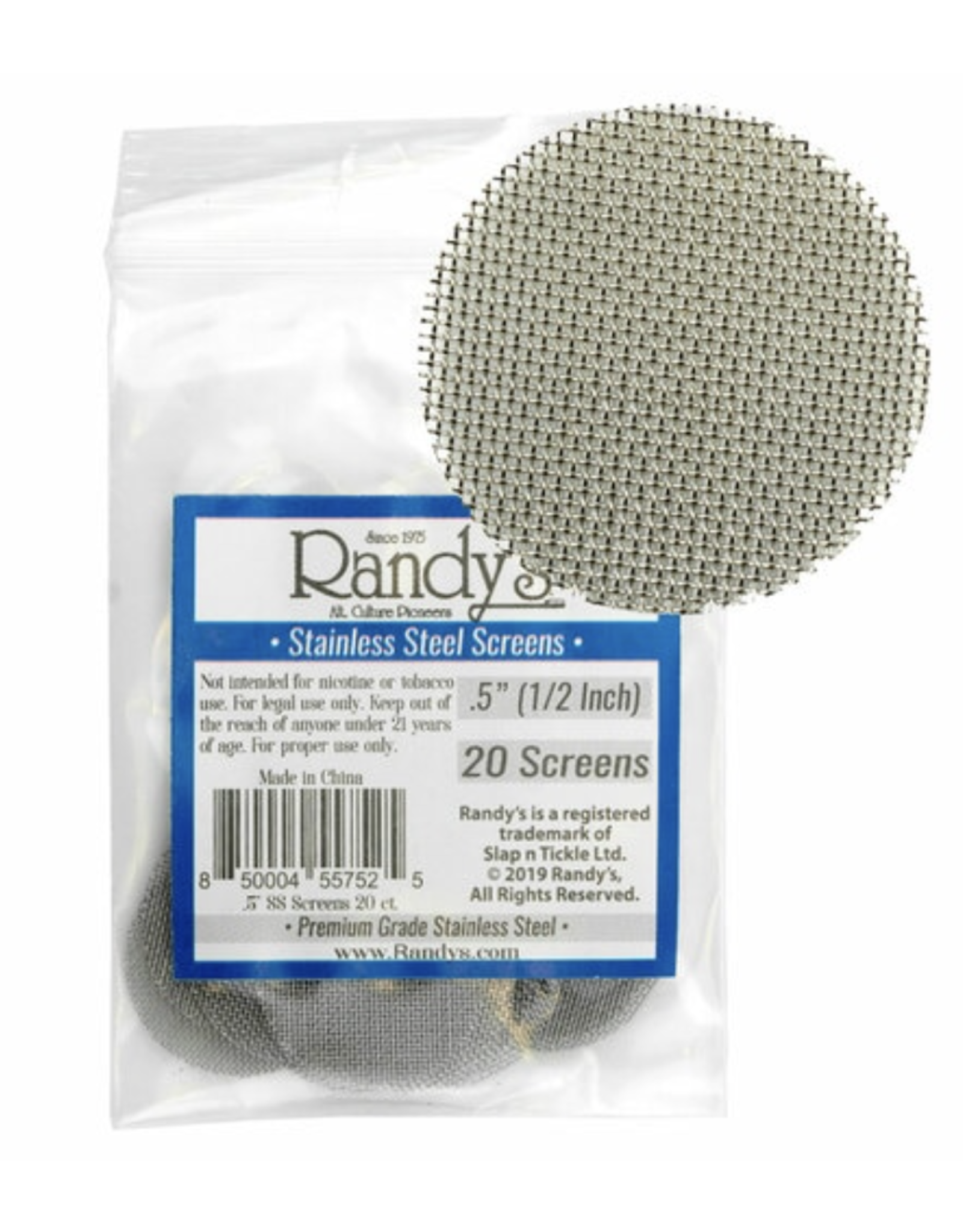 Randy's Stainless Steel Screens (20 Pack)