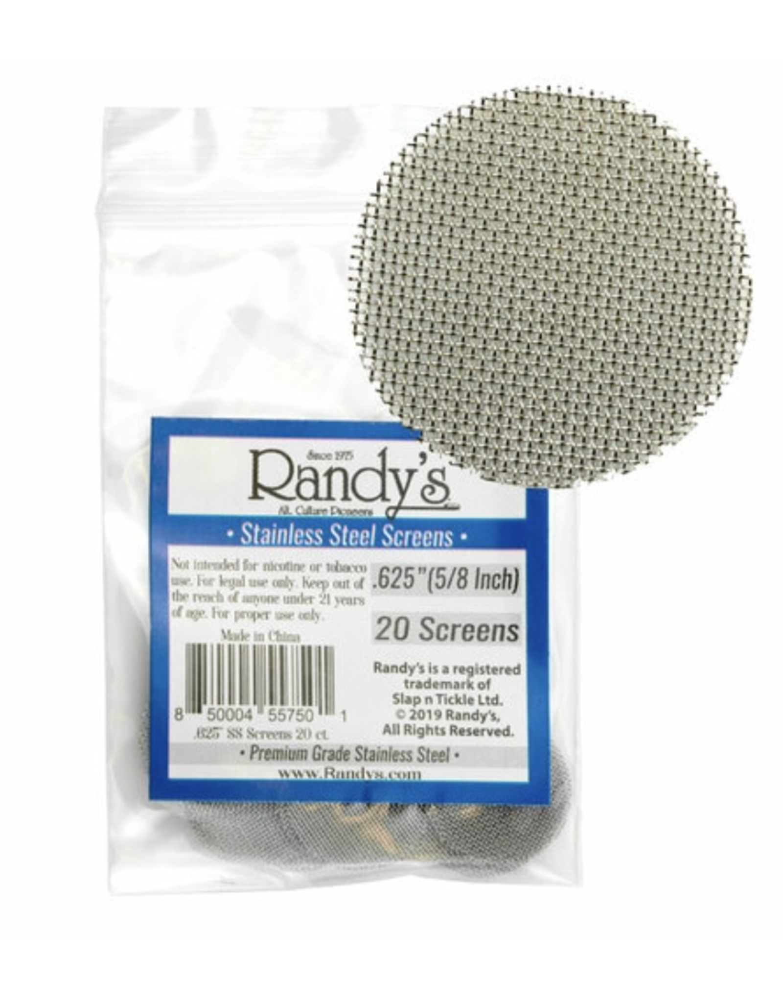 Randy's Stainless Steel Screens (20 Pack)