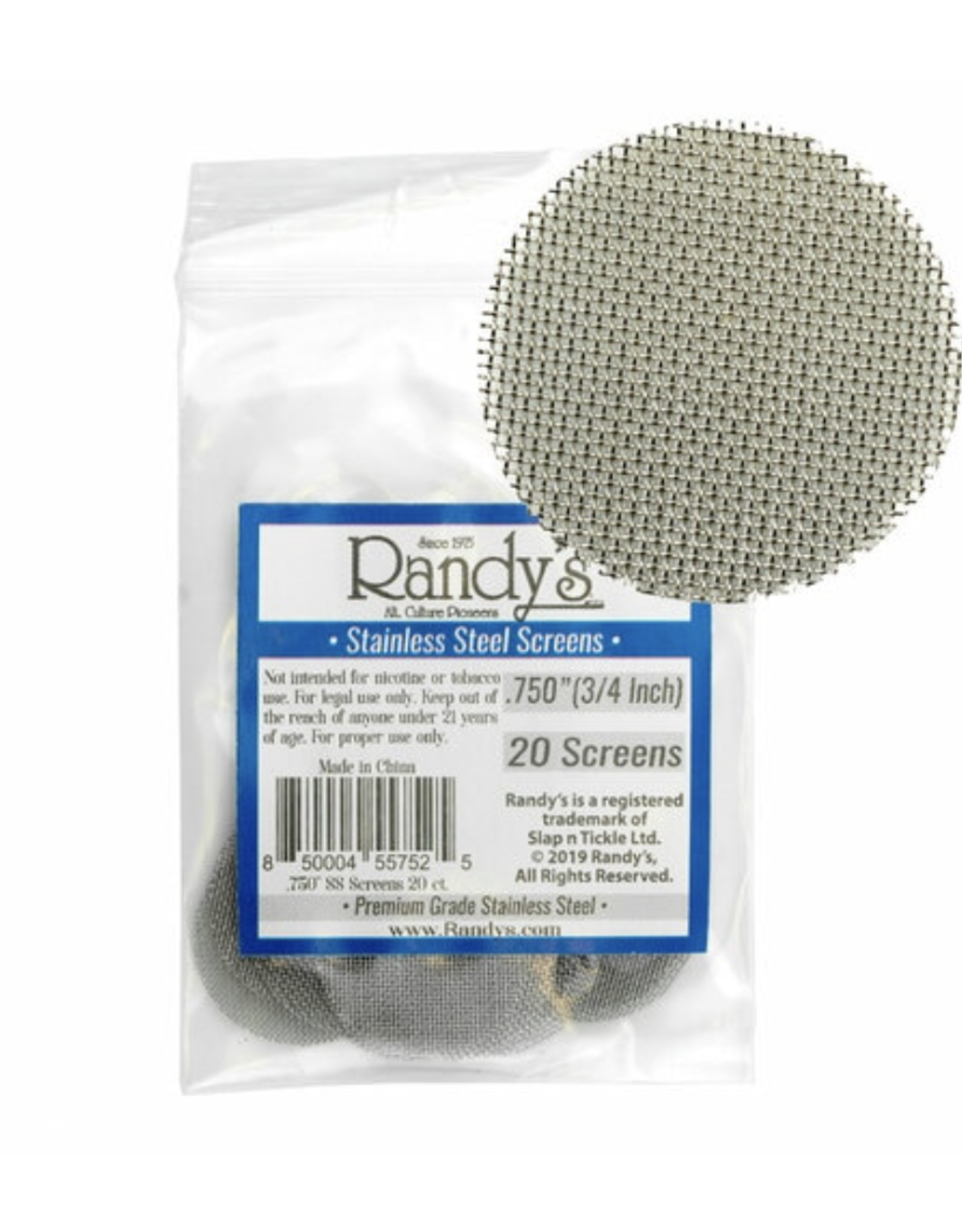 Randy's Stainless Steel Screens (20 Pack)