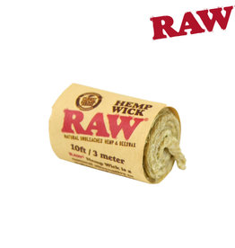 RAW RAW Hemp Wick 10' Roll