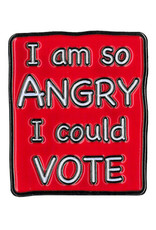 So Angry I Could Vote Enamel Pin