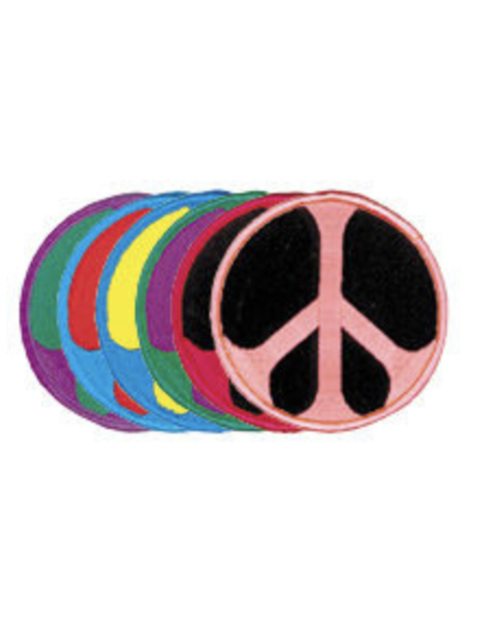 Mini Rainbow Peace Patch