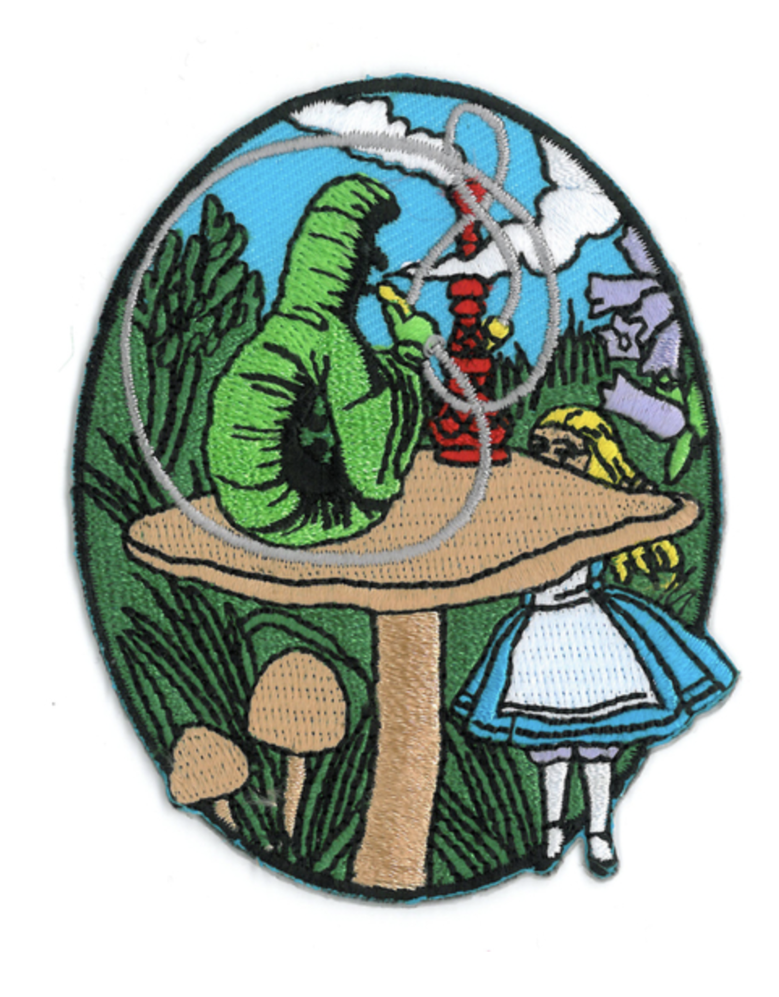 Alice and Caterpillar Patch