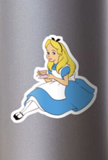 Alice with Tea Sticker