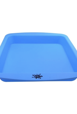 NoGoo Silicone 8"x8" Square Deep Dish - Blue