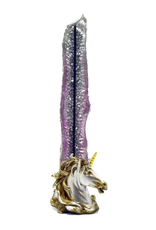 10" Unicorn w/ Jewel Incense Burner