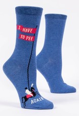 I Have To Pee...Again Crew Socks