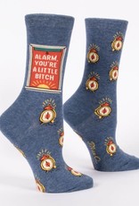 Alarm Bitch Crew Socks