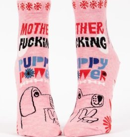 MF'in Puppy Power Ankle Socks